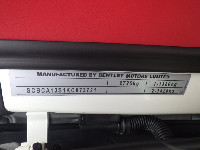 Bentley Continental CP 2019