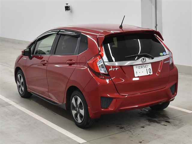 Honda Fit Hybrid 2016, RED, 1490cc - Autocraft Japan