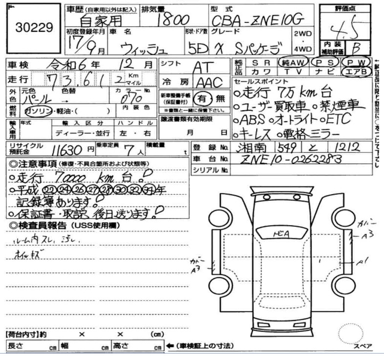 Toyota Wish 2005