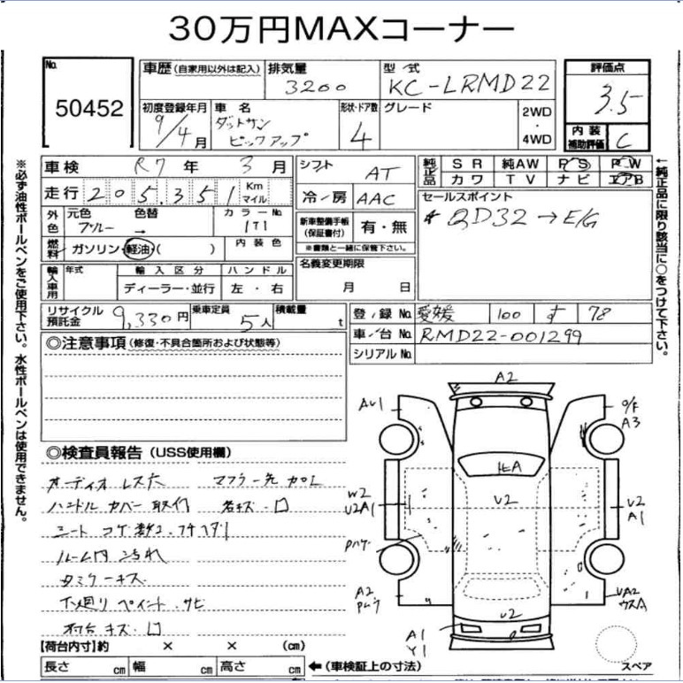 Nissan DATSUN 1997