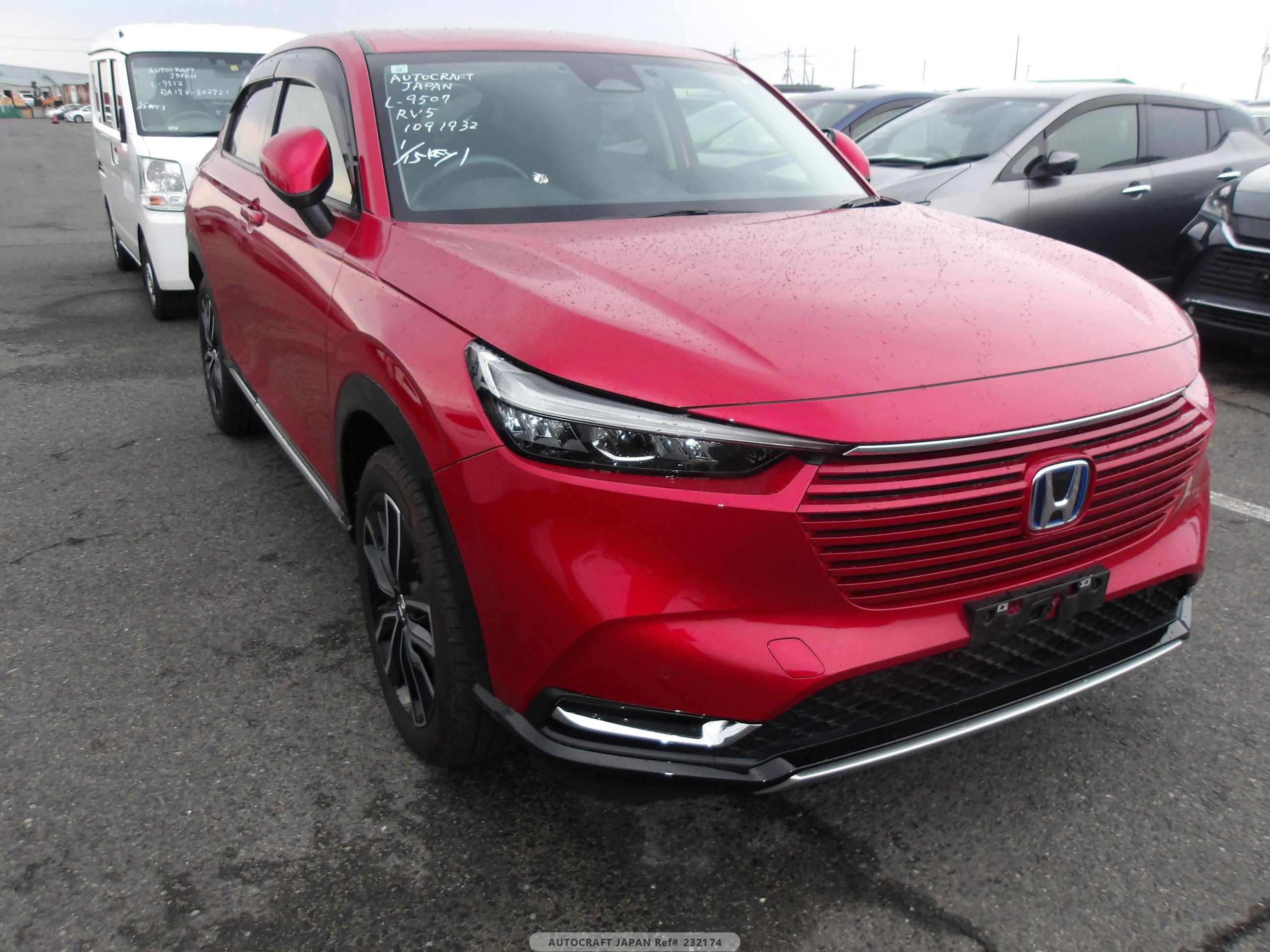Honda VEZEL 2023, RED, 1500cc, - Autocraft Japan